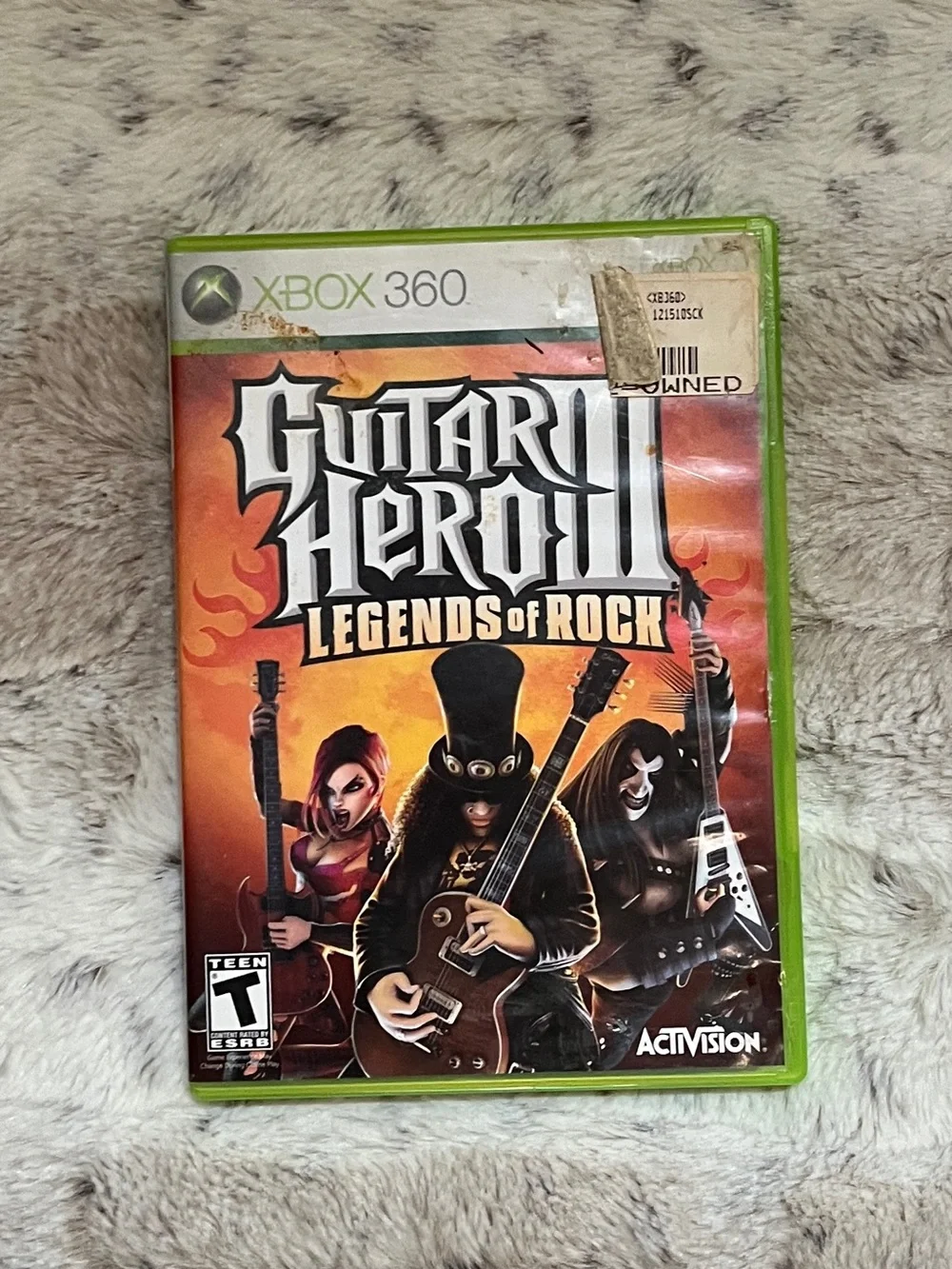 Gibson Xbox 360 Guitar Hero III – Tested Working